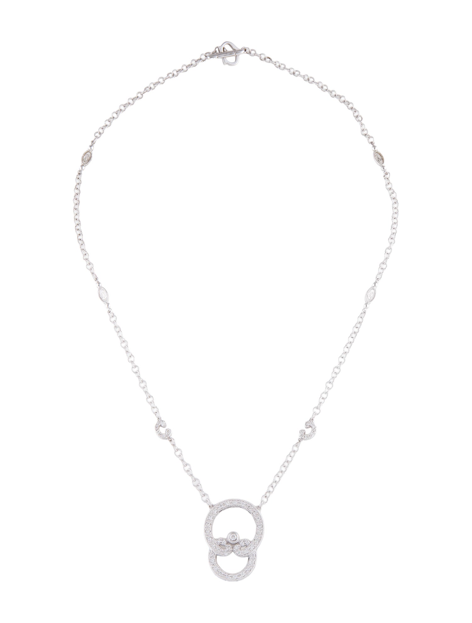Charriol 18K Diamond Cignature Diamond Necklace