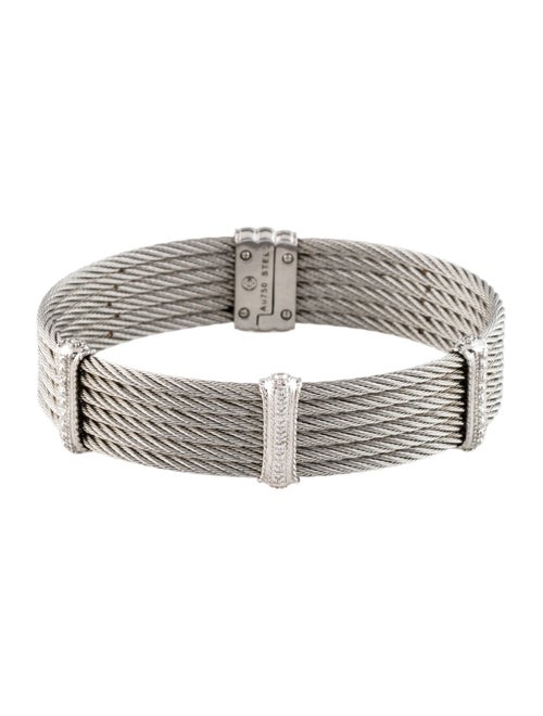 Charriol Diamond Philippe Celtique Cable Bracelet