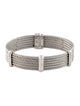 Charriol Diamond Philippe Celtique Cable Bracelet