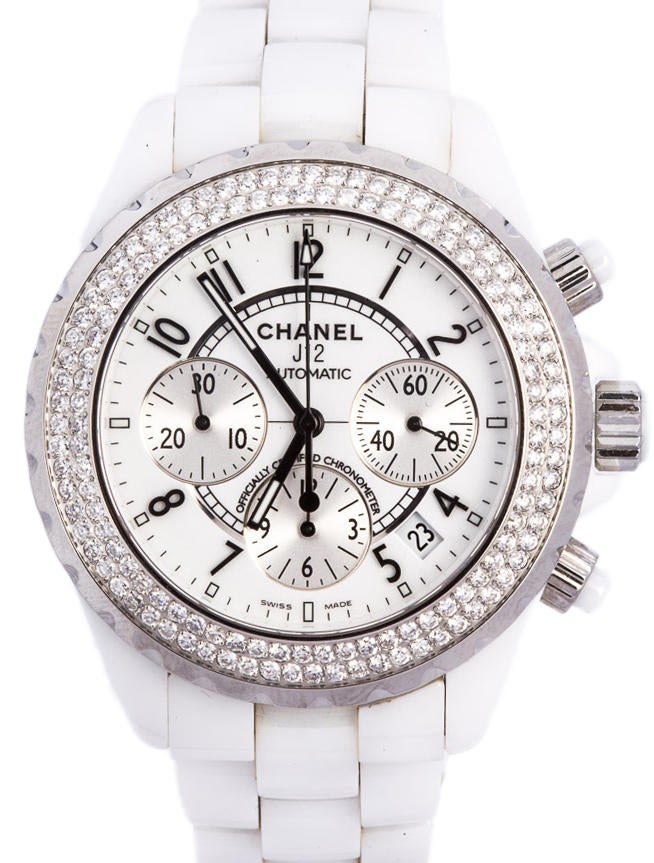 Chanel J12 Chronograph Watch CHA05414 The RealReal