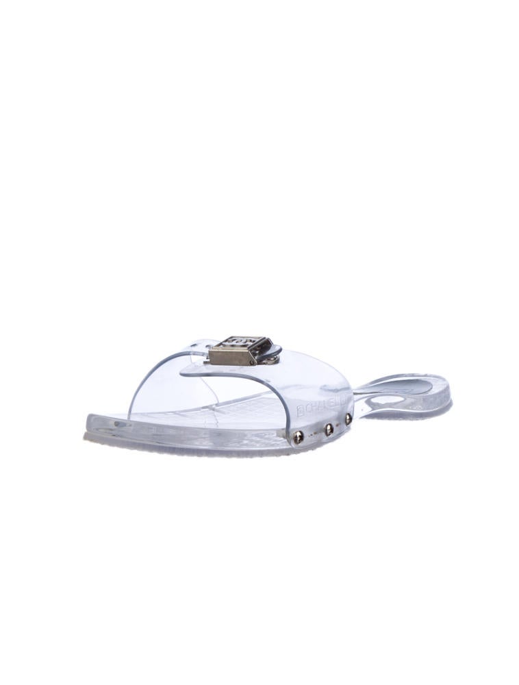 Chanel Jelly Slides