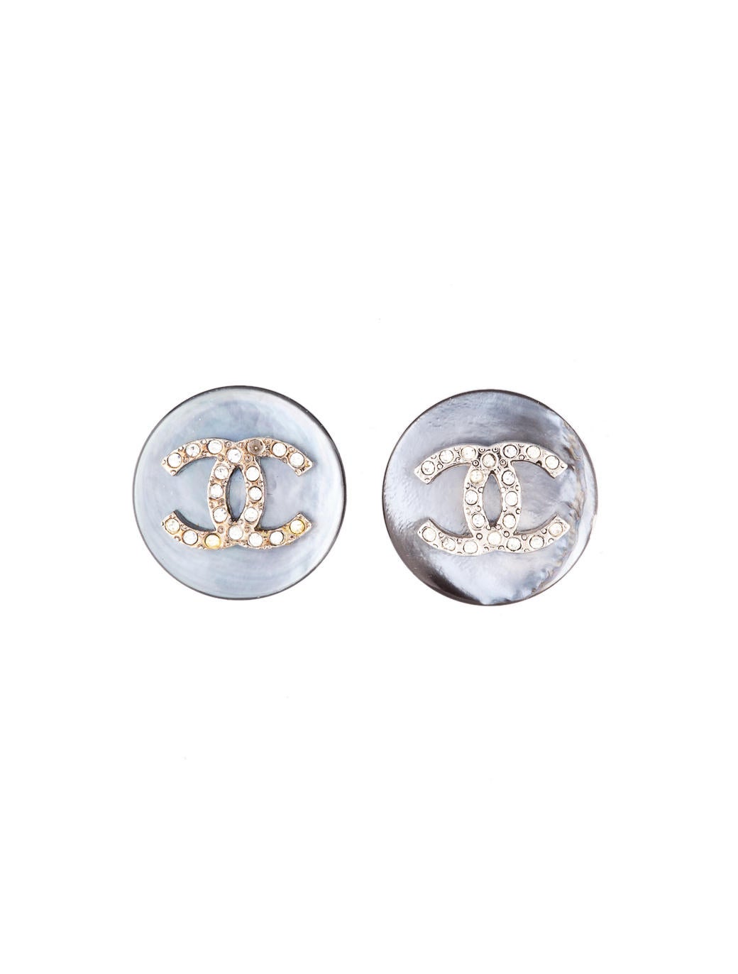 Chanel CC Clip-On Earrings