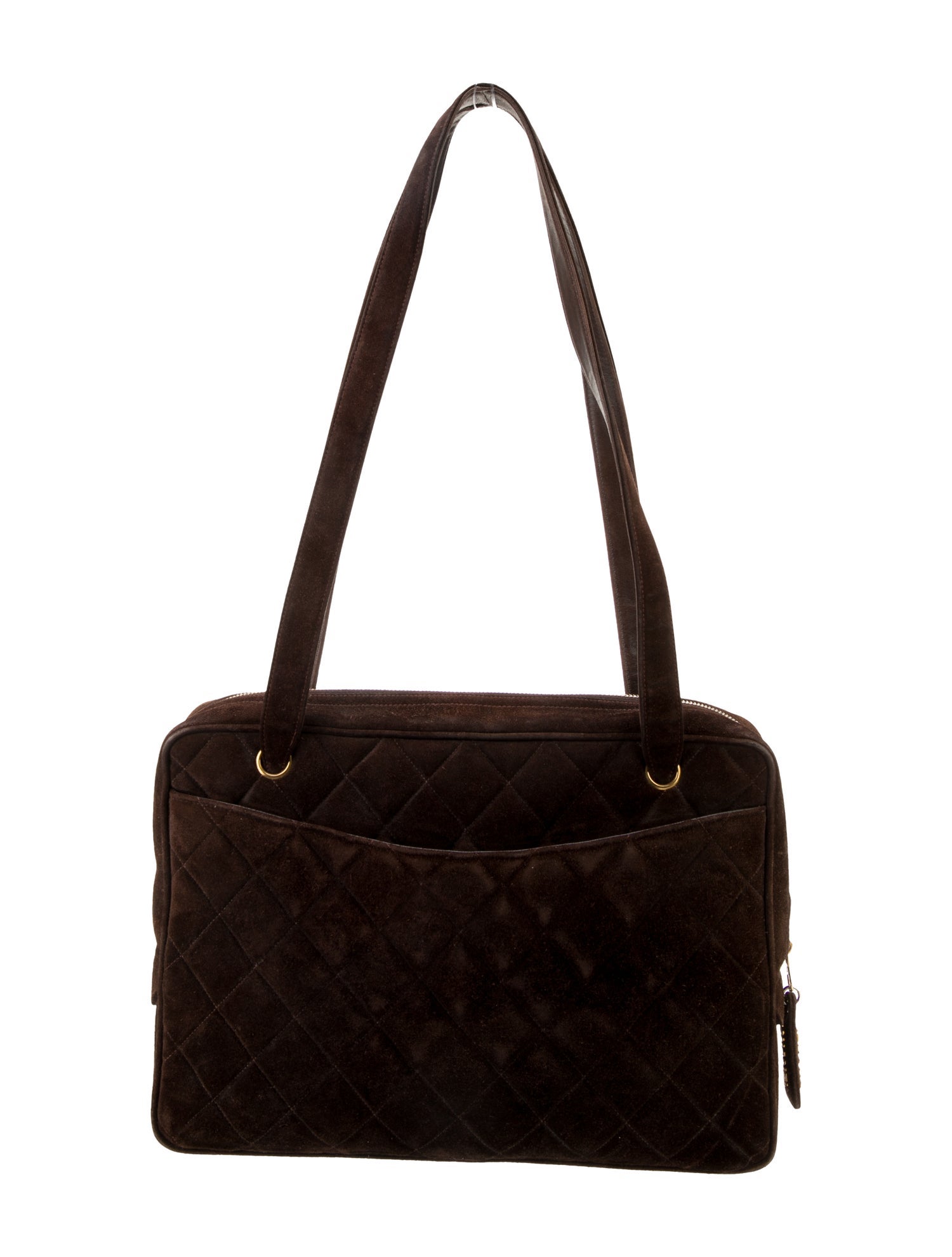 Chrome Hearts Suede Dagger Handle Bag Black Shoulder Bags, Handbags