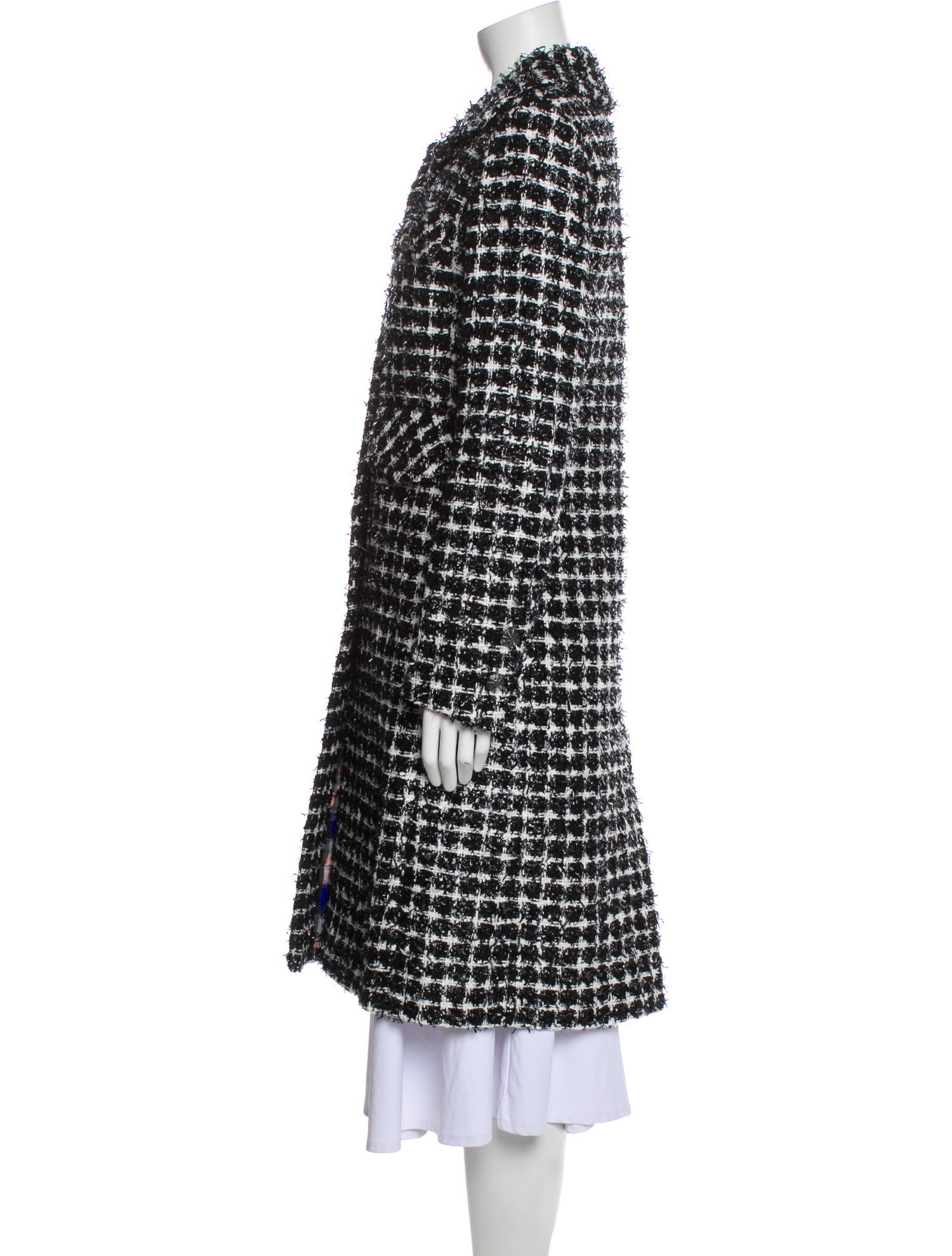 Chanel 2020 Tweed Pattern Coat