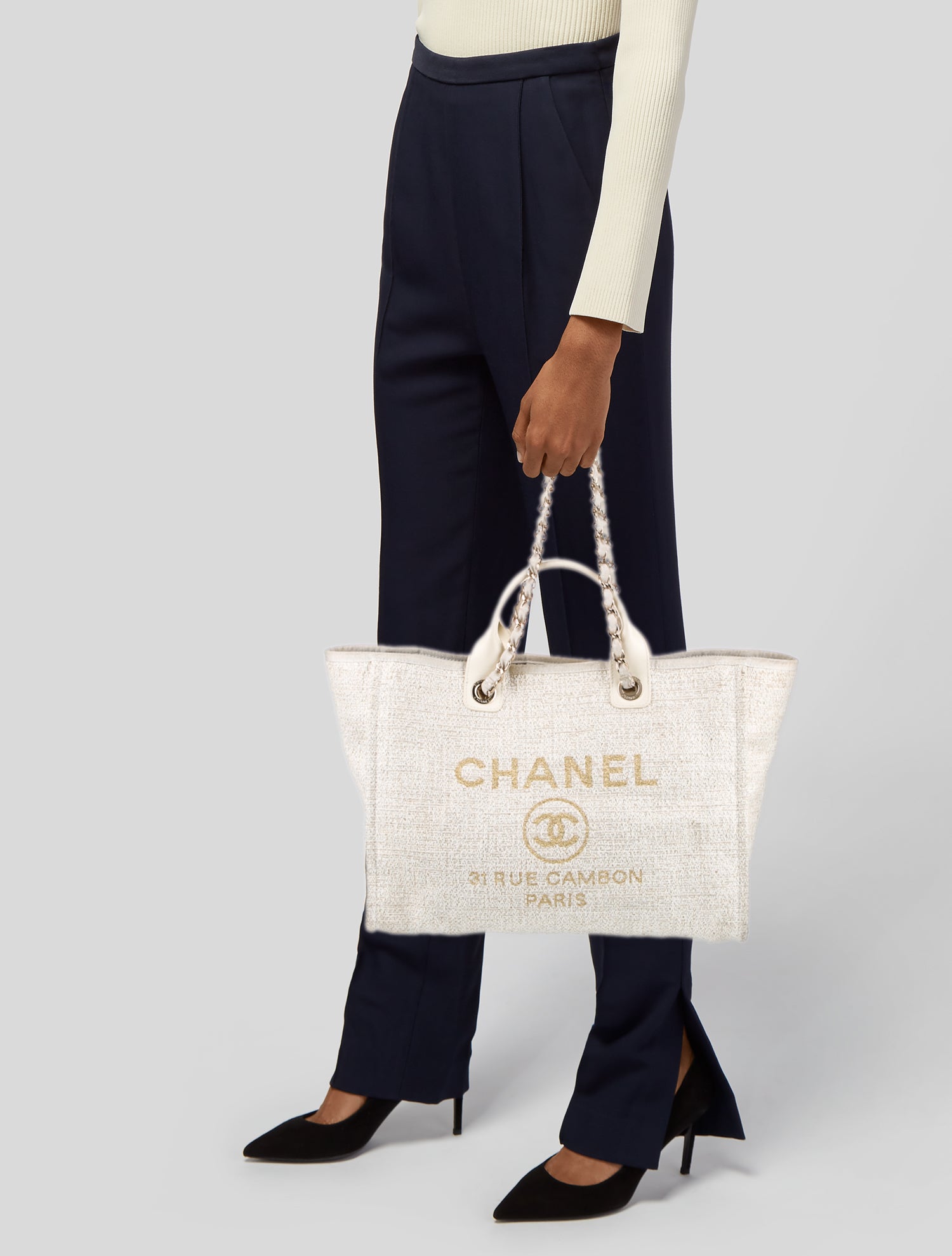 Chanel Medium Deauville Tote