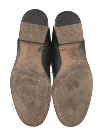 Chanel Interlocking CC Logo Leather Riding Boots