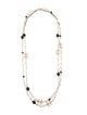 Chanel Faux Pearl, Strass, Resin & Enamel Bead Necklace