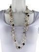 Chanel Faux Pearl, Strass, Resin & Enamel Bead Necklace