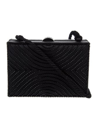 Chanel Satin Beaded Evening Bag