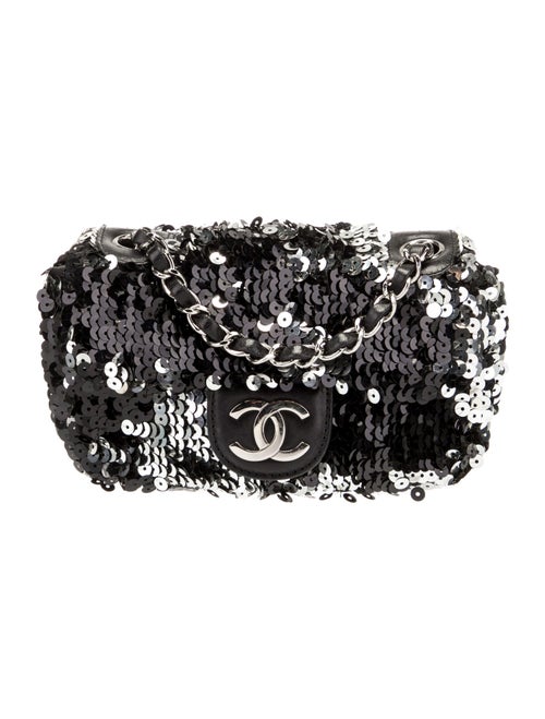 Chanel Sequin Rectangular Extra Mini Flap Bag
