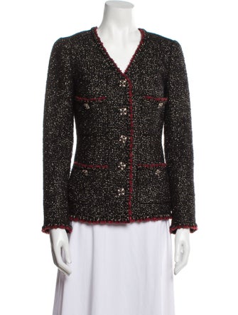 Chanel 2011 Tweed Pattern Evening Jacket
