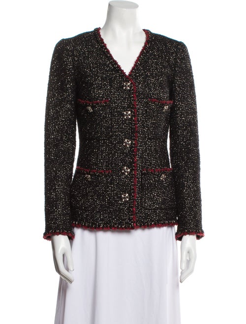 Chanel 2011 Tweed Pattern Evening Jacket