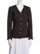 Chanel 2011 Tweed Pattern Evening Jacket