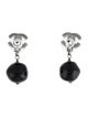 Chanel Resin CC Drop Earrings