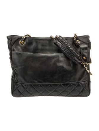 Chanel Quilted Chain Tote