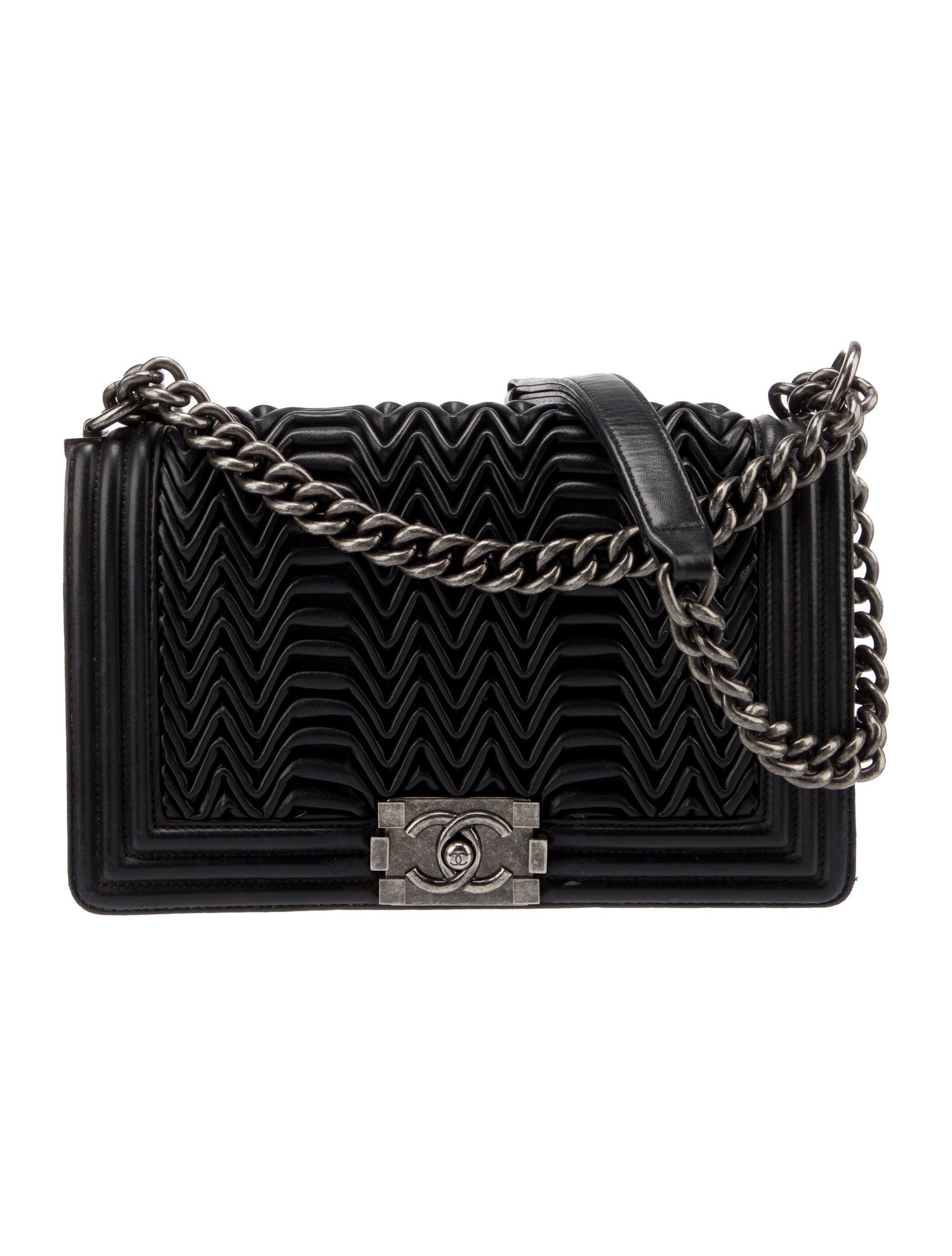 Chanel Medium 3D Pleated Boy Bag