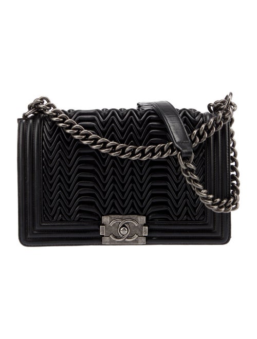Chanel Medium 3D Pleated Boy Bag