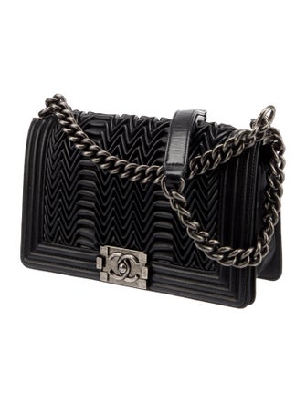 Chanel Medium 3D Pleated Boy Bag