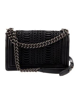Chanel Medium 3D Pleated Boy Bag