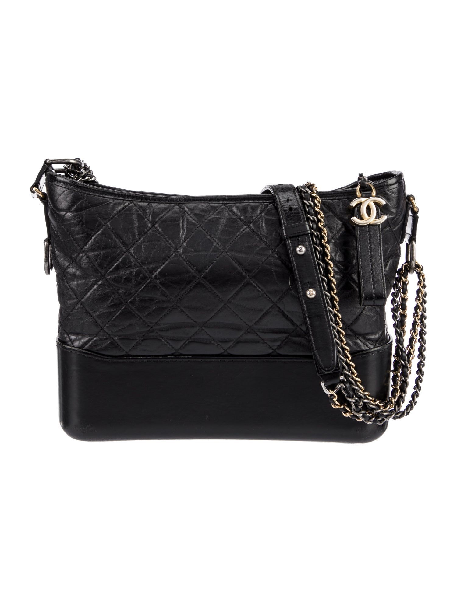 Chanel Medium Gabrielle Hobo - Black Shoulder Bags, Handbags ...