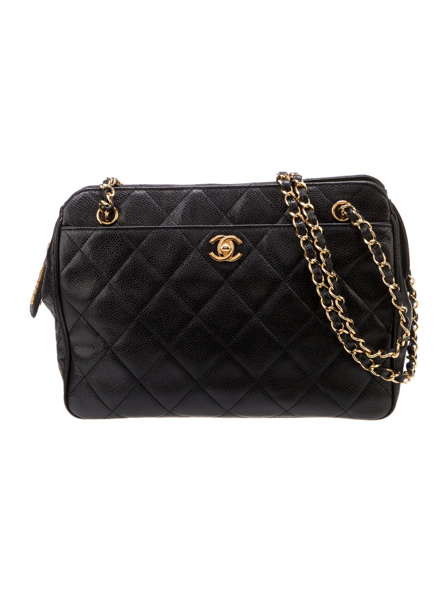 Chanel Quilted Shoulder Bag - Black Shoulder Bags, Handbags ...