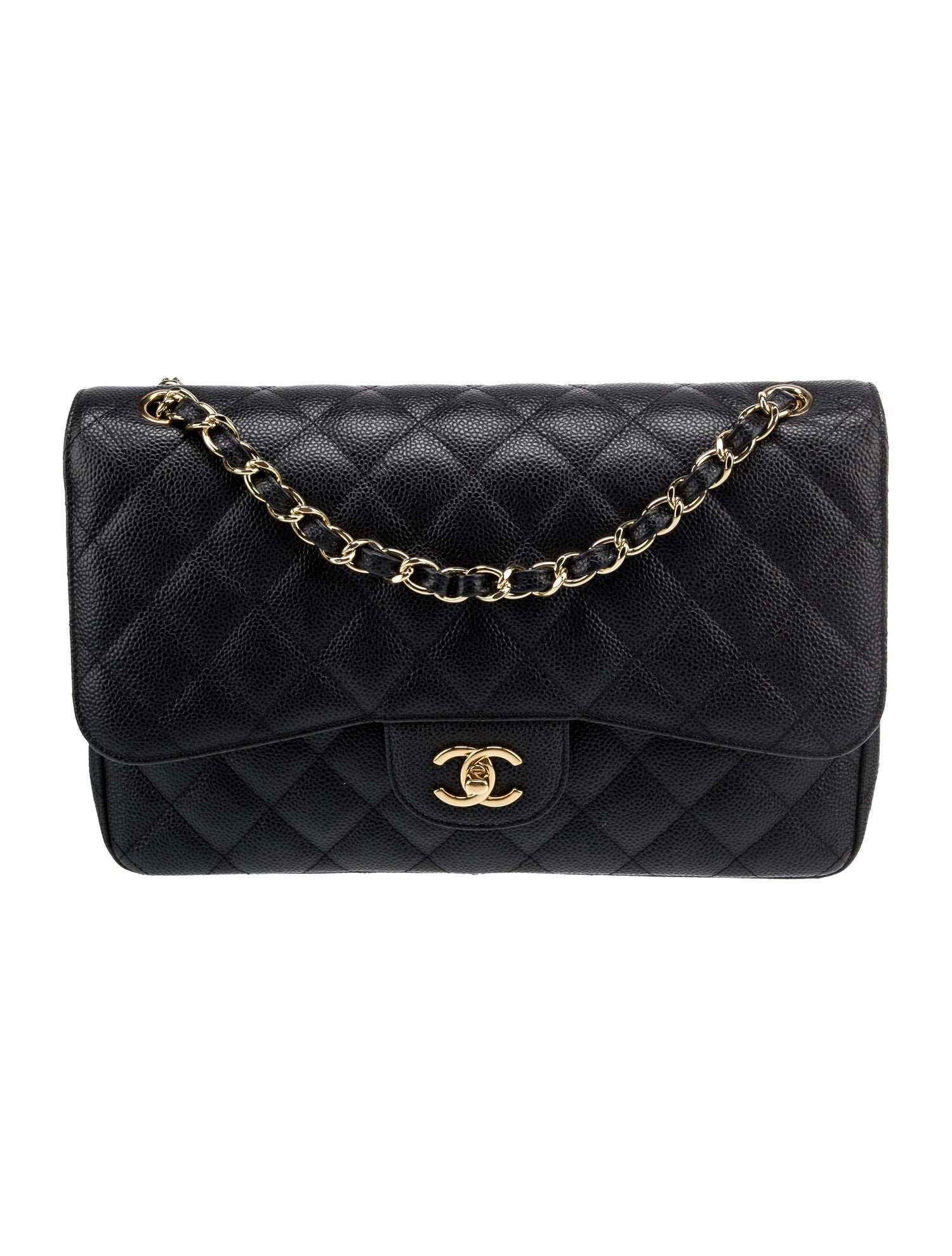 Chanel Jumbo Caviar Classic Double Flap