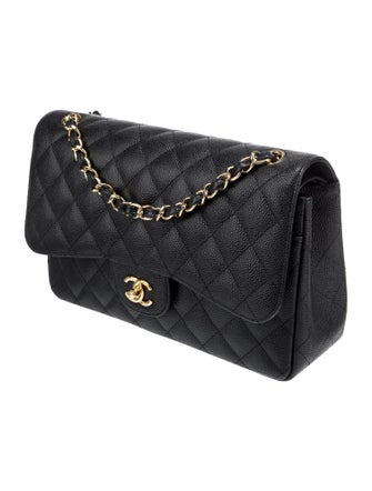 Chanel Jumbo Caviar Classic Double Flap