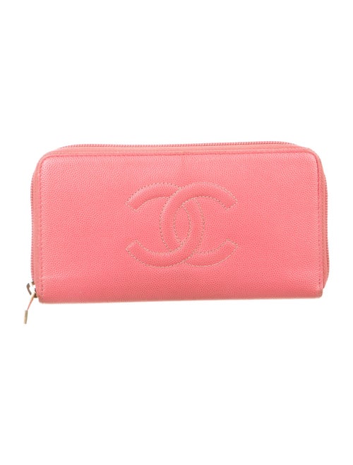 Chanel 2016-2017 Interlocking CC Logo Continental Wallet