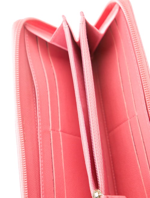 Chanel 2016-2017 Interlocking CC Logo Continental Wallet