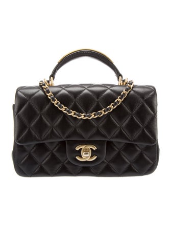 Chanel 2022 Rectangular Mini Top Handle Flap Bag