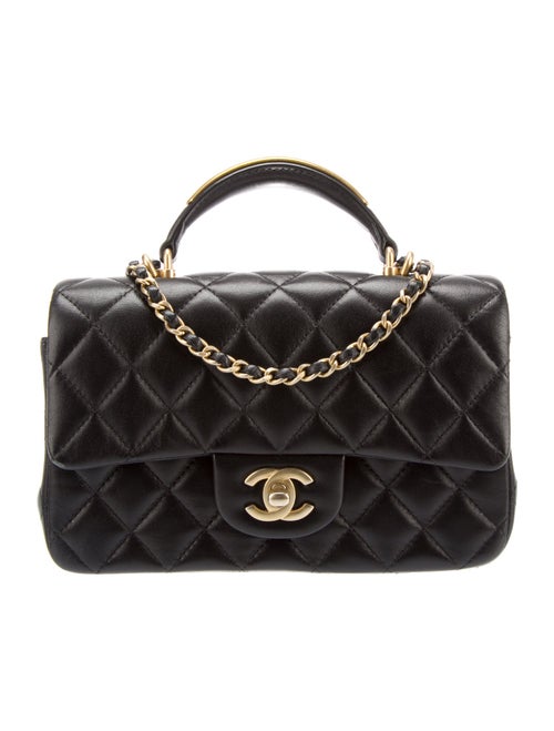 Chanel 2022 Rectangular Mini Top Handle Flap Bag