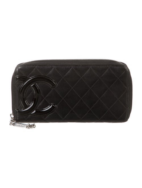 Chanel 2011 Interlocking CC Logo Continental Wallet