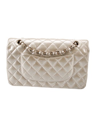 Chanel Medium Metallic Double Flap Bag
