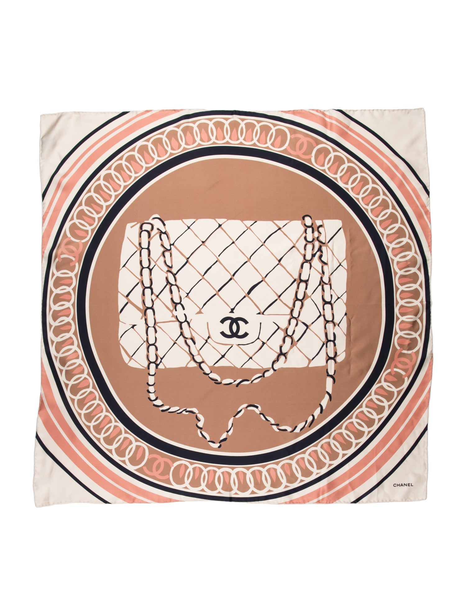 Chanel Silk 2018 Scarf