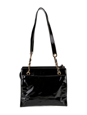 Chanel Patent Leather CC Tote