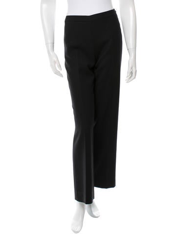 Chanel Wool High-Rise Pants