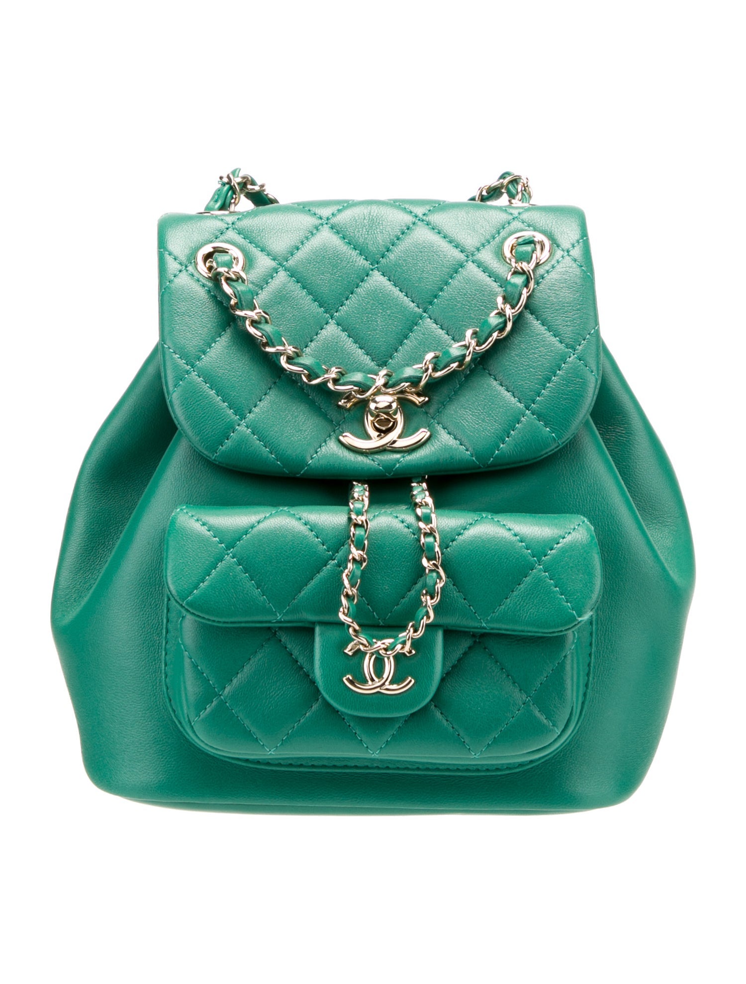 Chanel Small Duma Backpack Green Backpacks, Handbags CHA1023581