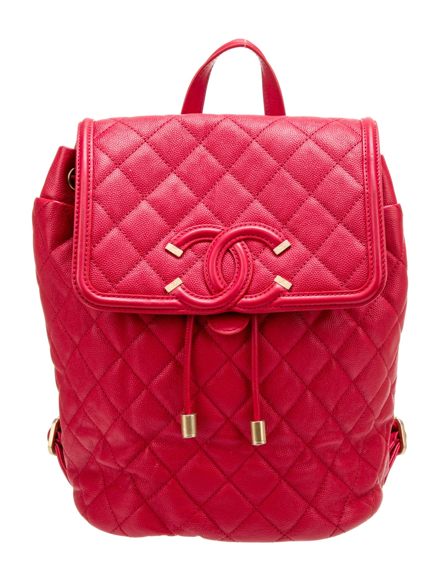 Chanel Filigree Backpack Black Backpacks, Handbags CHA974050 The