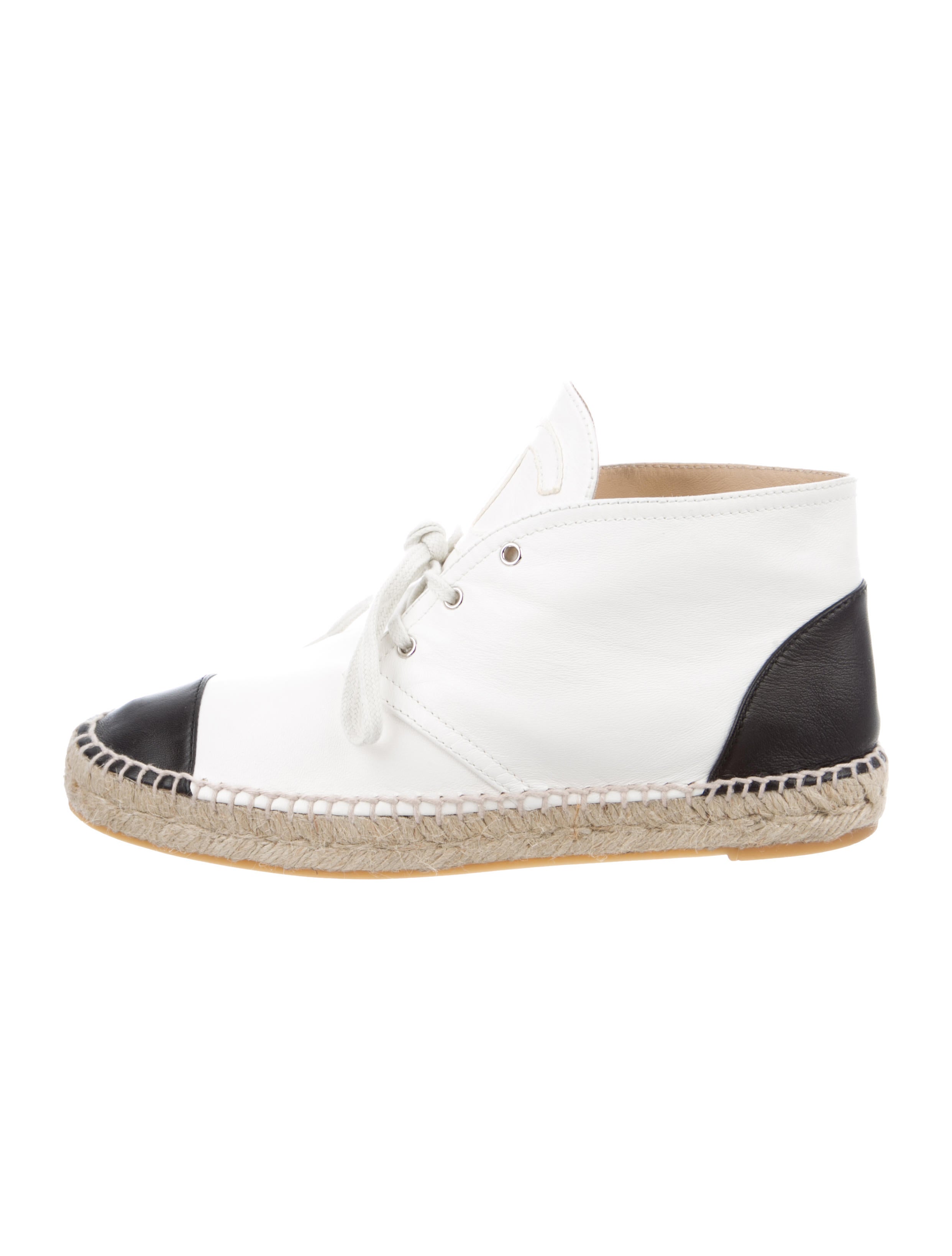 Chanel CapToe Espadrille Sneakers Shoes CHA102565 The RealReal