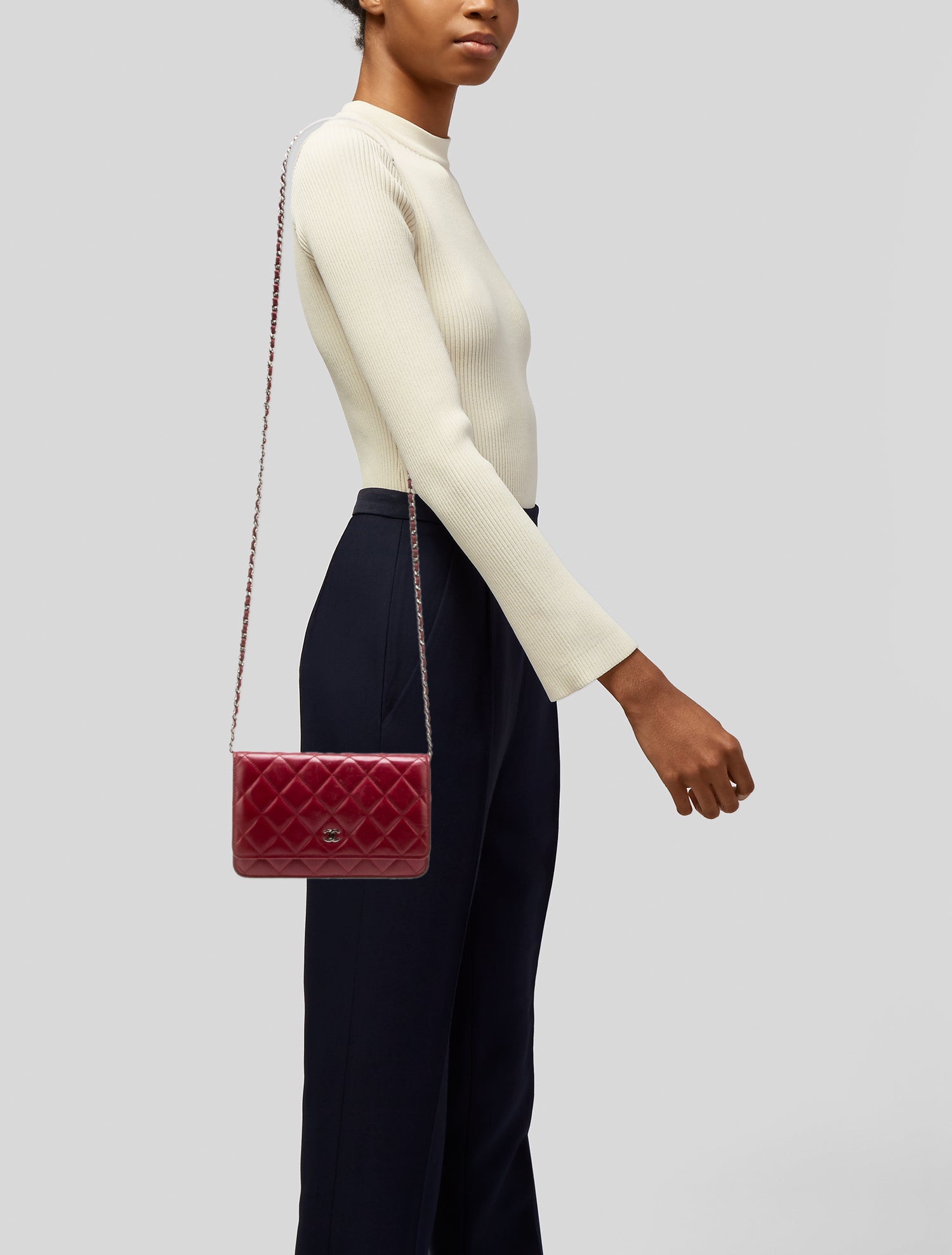 Chanel Classic Quilted Wallet On Chain