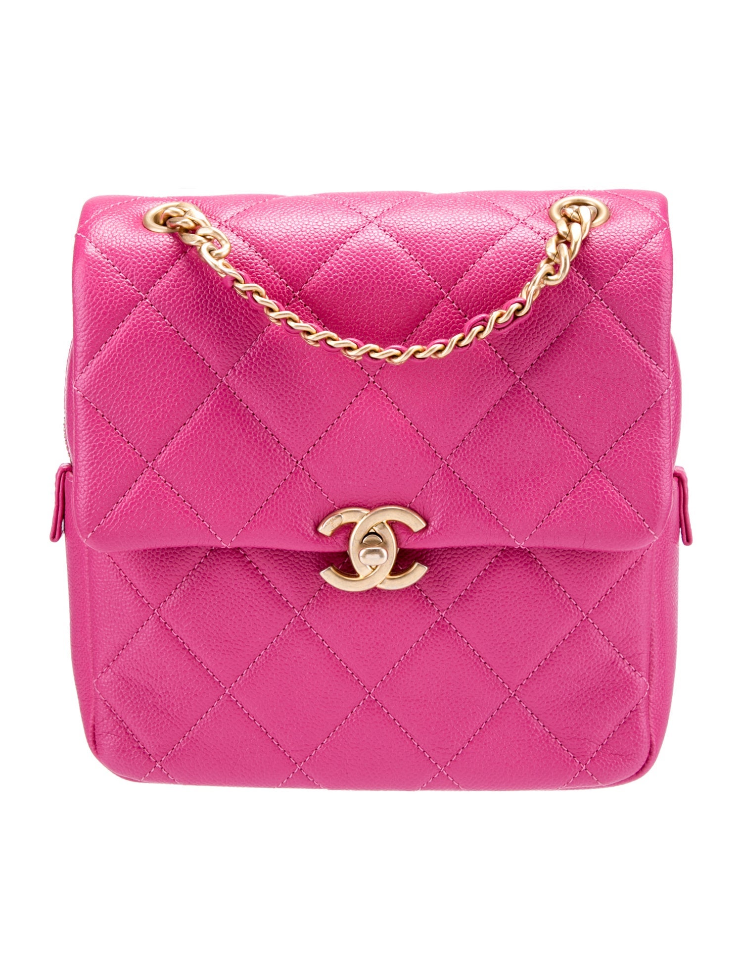 Chanel MultiChain Melody Backpack Pink Backpacks, Handbags