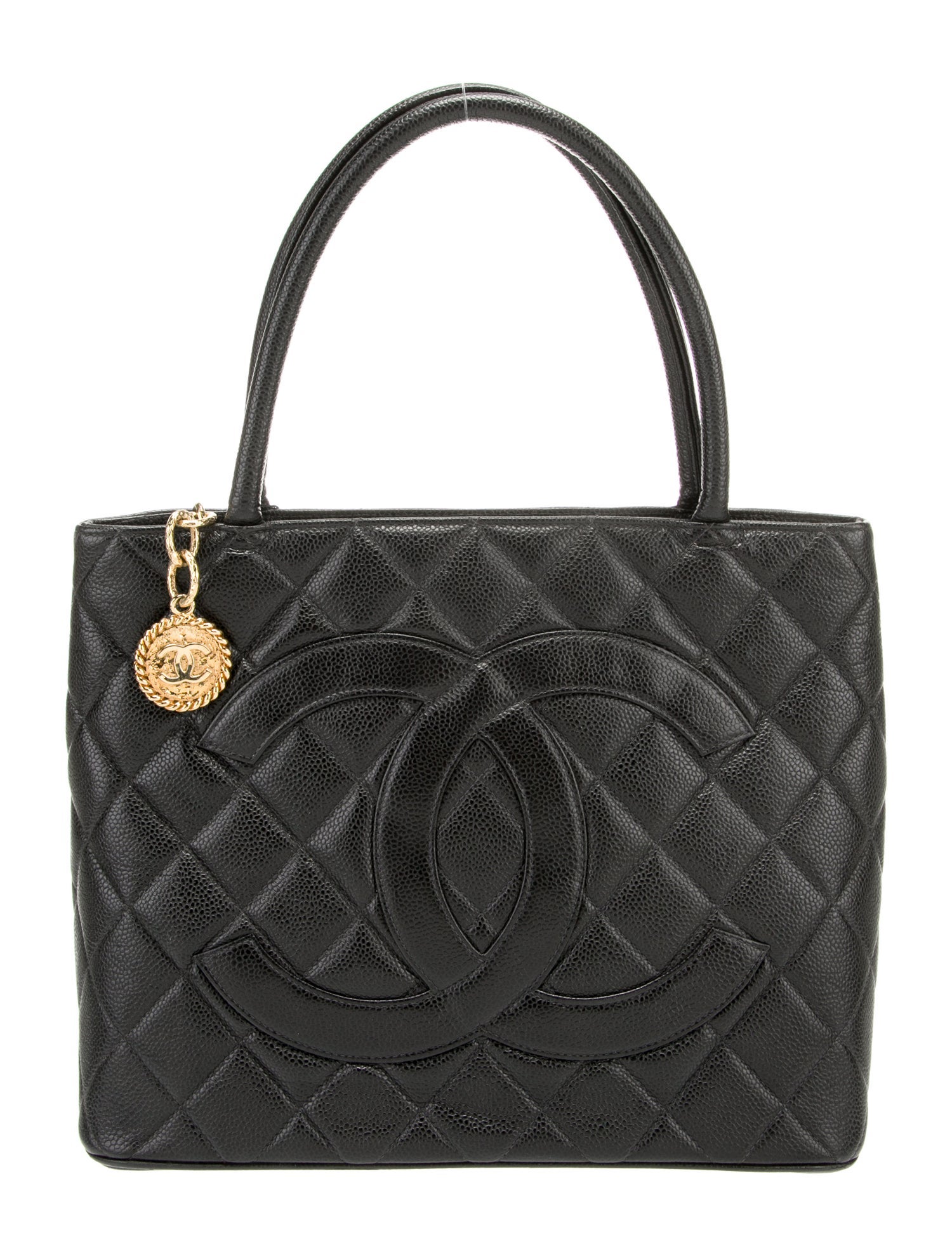 Chanel Caviar Medallion Tote