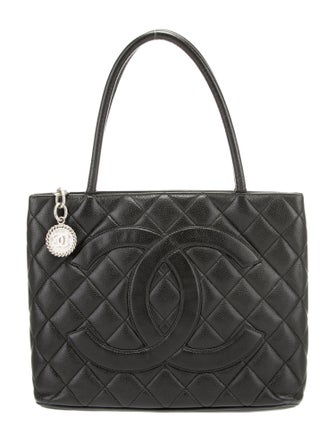 Chanel Caviar Medallion Tote