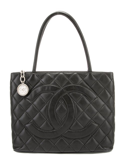 Chanel Caviar Medallion Tote