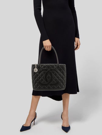 Chanel Caviar Medallion Tote