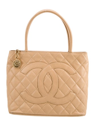 Chanel Caviar Medallion Tote