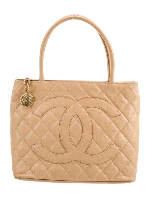 Chanel Caviar Medallion Tote