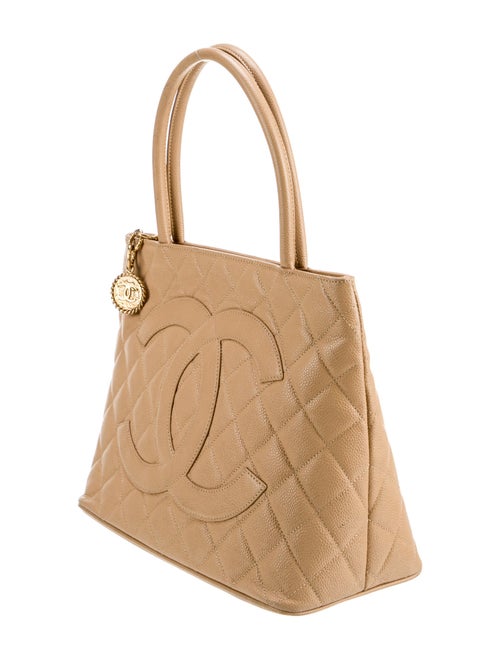 Chanel Caviar Medallion Tote