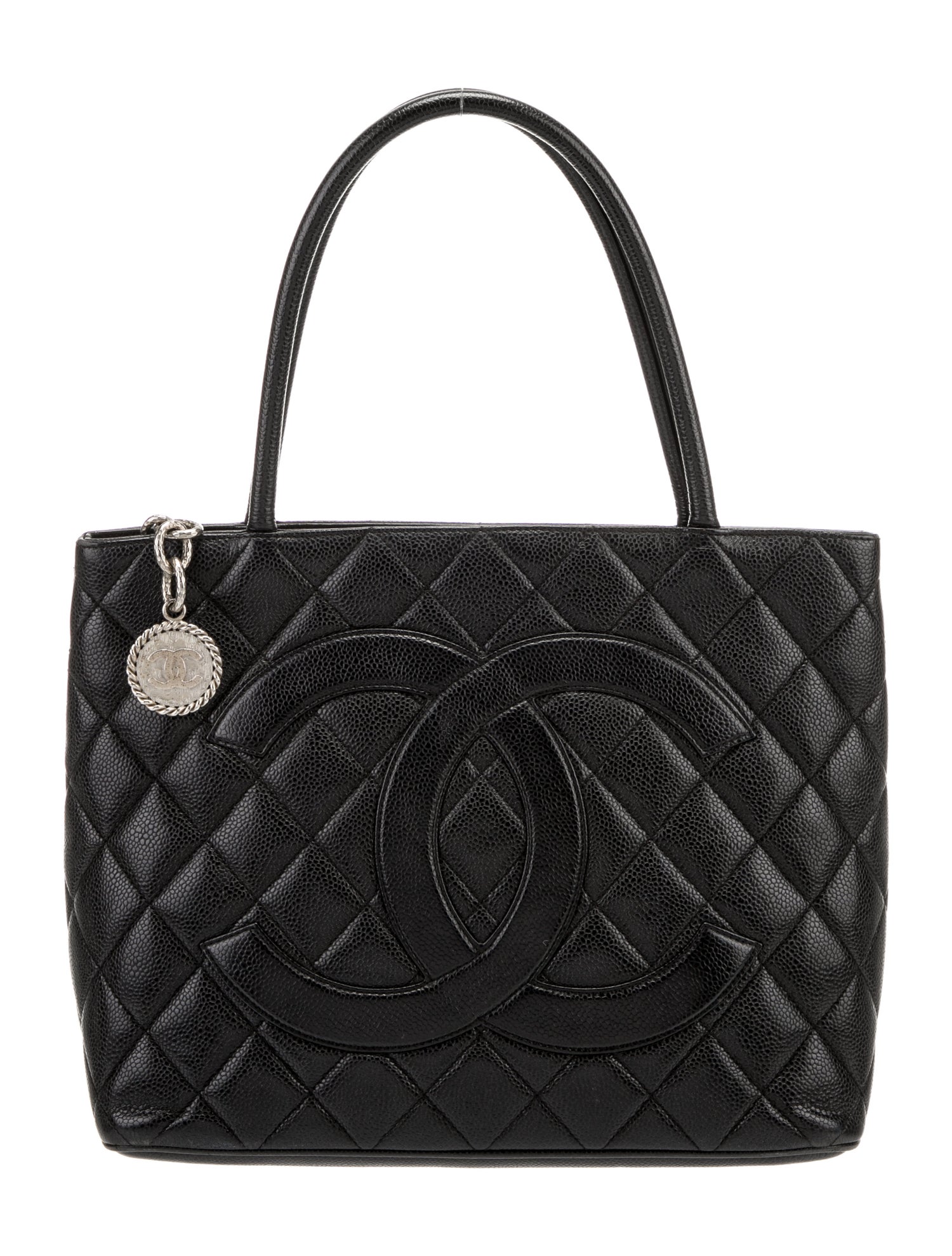Chanel Caviar Medallion Tote