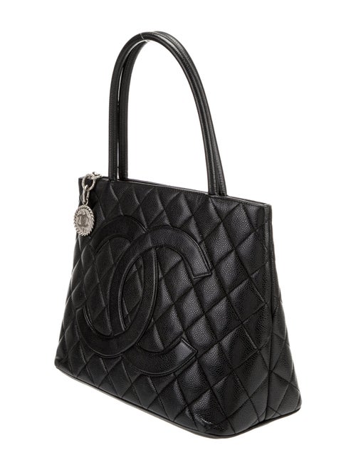 Chanel Caviar Medallion Tote
